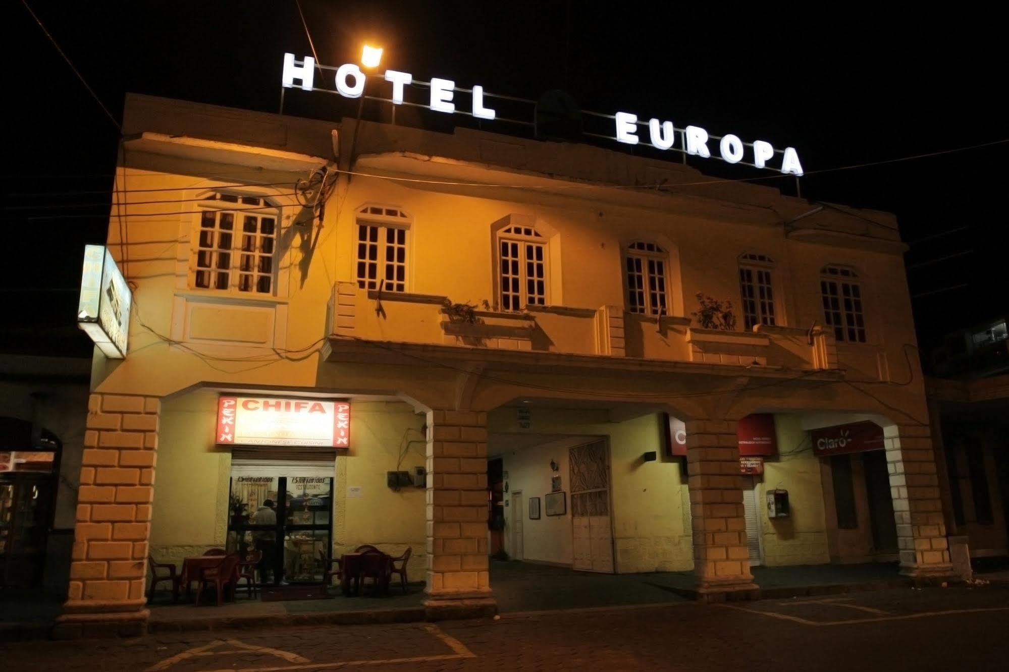 Hotel Europa Alausí Esterno foto